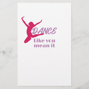 Liebe zu tanzen, wie Sie es Gemeinen Party Briefpapier