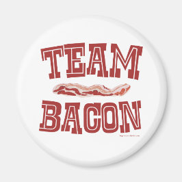 Liebe zu Team Bacon Fun Magnet