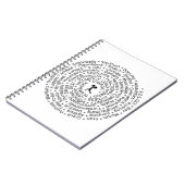 LIEBE ZU WORKOUT - ÜBERGREIFENDES Inspiriertes Des Notizblock (Linke Seite)