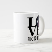 LIEBE Zuckerland 20oz Jumbo-Tasse (Vorderseite Rechts)