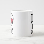 LIEBE Zuckerland 20oz Jumbo-Tasse (Vorderseite)