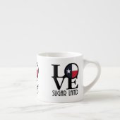 LIEBE Zuckerland Espressotasse (Rechts)