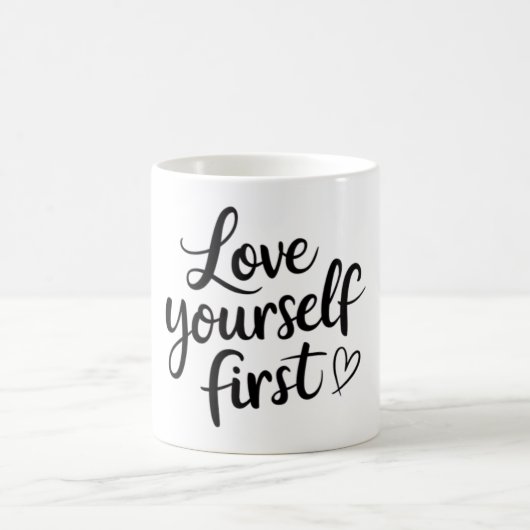 Liebe zuerst kaffeetasse (Mittel)