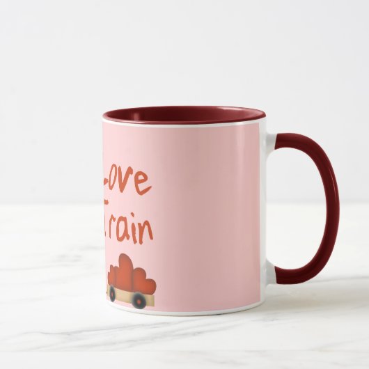 Liebe-Zug Tasse (Rechts)