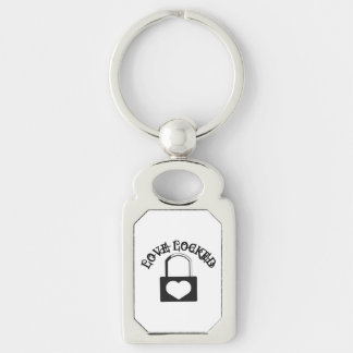 Liebe zugeschlossen schlüsselanhänger