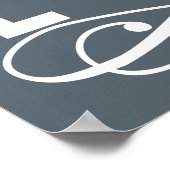 Liebe Zuhause/ Office-Dekoration Poster (Ecke)