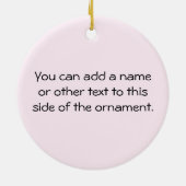 Liebe-zujubelnde T - Shirts und Geschenke des Keramik Ornament (Hinten)