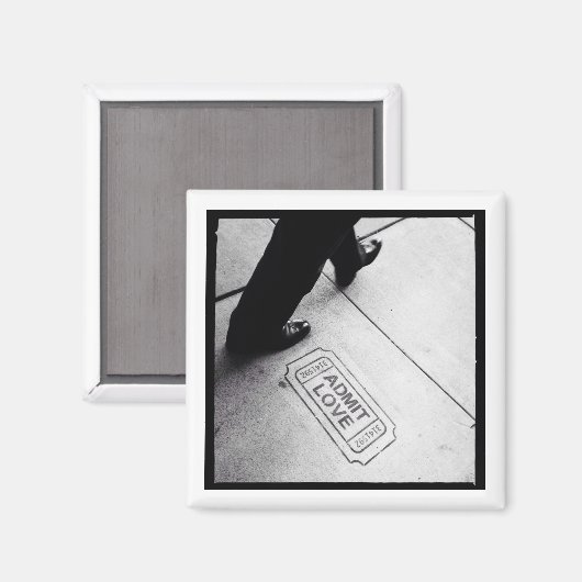 Liebe zulassen magnet (Vorderseite/Rückseite)