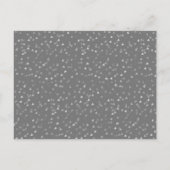 Liebe zum 75. Jubiläum Save the Date Ankündigungspostkarte (Rückseite)