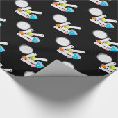 Liebe zum Abwracken von Papier Geschenkpapier (Ecke)