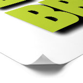 Liebe zum Atmen Rettete die Bäume Poster (Ecke)