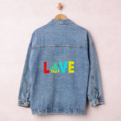 Liebe zum Backen oder Backen Jeansjacke (Hangar)