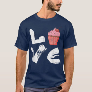 Liebe zum Backen oder Backen T-Shirt