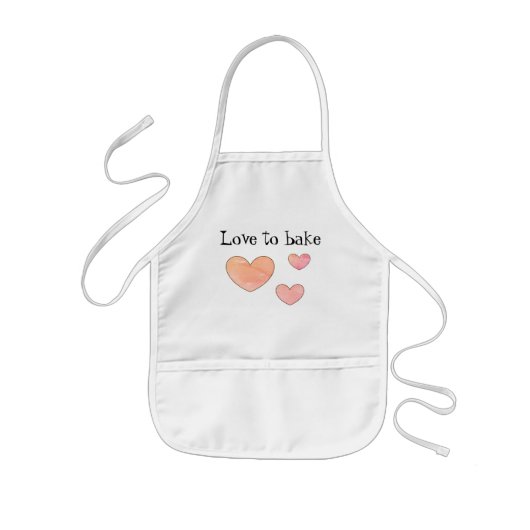 Liebe zum Backen von Schürze durch dalDesignNZ (Vorne)