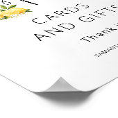 Liebe zum ersten Brautparty von Spritz Cards Poster (Ecke)