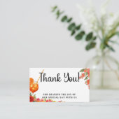 Liebe zum ersten Spritz Dankeschön Einschlusskarte Begleitkarte (Stehend Vorderseite)