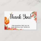 Liebe zum ersten Spritz Dankeschön Einschlusskarte Begleitkarte (Vorderseite)