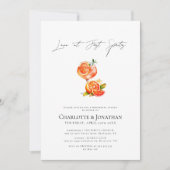 Liebe zum ersten Spritz Moderne Probe Dinner Einladung (Vorderseite)