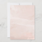 Liebe zum ersten Spritz Moderne Probe Dinner Einladung (Rückseite)