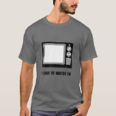 Liebe zum Fernsehen T-Shirt (Vorderseite)