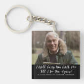 Liebe zum Foto Schlüsselanhänger (Vorderseite)