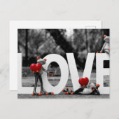Liebe zum Frosch Postkarte (Vorne/Hinten)