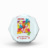 Liebe zum Geburtstag Junge Puzzle Fotoblock (Vorderseite)