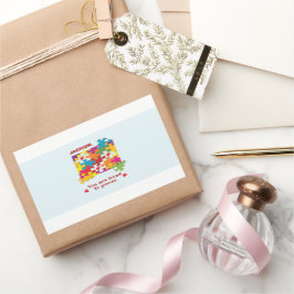 Liebe zum Geburtstag Junge Puzzle Rechteckiger Aufkleber