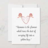 Liebe zum Geburtstag Karte (Rückseite)