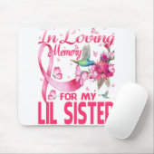 Liebe zum Gedächtnis für meine kleine Schwester Mousepad (Mit Mouse)