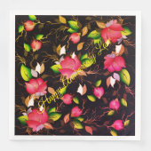 Liebe zum glücklichen Jahrestag Serviette (Vorderseite)