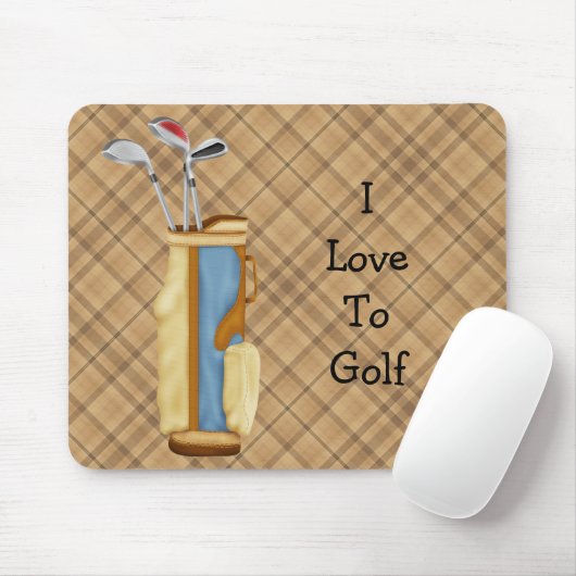 Liebe zum Golf Mousepad (Mit Mouse)