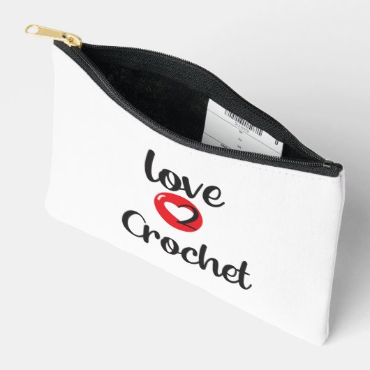 Liebe zum Häkeln Zubehörtasche (Offen)