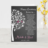 Liebe zum Hochzeitstag ist....card Hochzeitsgesche Karte (Gelbe Blume)