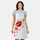 Liebe zum Kochen Schürze (Getragen)