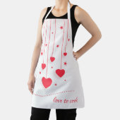 Liebe zum Kochen von Multimedia-Print-Schürze Schürze (InSitu)