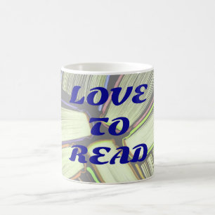 LIEBE ZUM LESEN DER Kaffee-Tasse Kaffeetasse