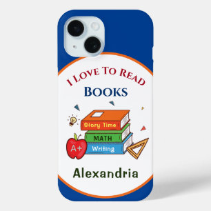 Liebe zum Lesen von Büchern Lesen, Anpassen Case-Mate iPhone Hülle