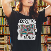 Liebe zum Lesen von Tshirt