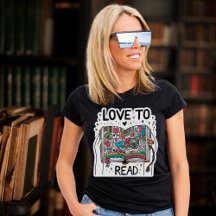 Liebe zum Lesen von Tshirt