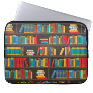 Liebe zum Lesen von virtuellen Bibliotheken Laptopschutzhülle