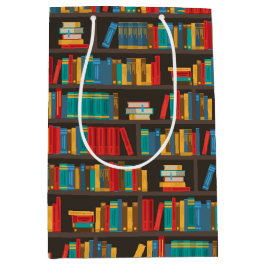 Liebe zum Lesen von virtuellen Bibliotheken Mittlere Geschenktüte