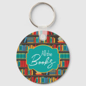 Liebe zum Lesen von virtuellen Bibliotheken Schlüsselanhänger (Vorderseite)