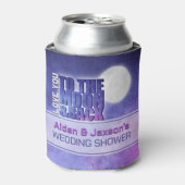 Liebe zum Mond Polterabend Dosenkühler (Kanne Vorderseite)