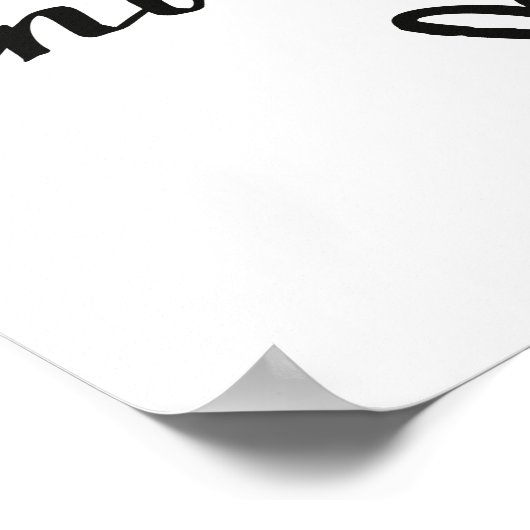 Liebe zum Mond Poster (Ecke)