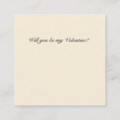 Liebe zum Mond, Reiseplakat individuell anpassbar Begleitkarte (Rückseite)