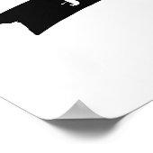 Liebe zum Mond und Backposter Poster (Ecke)