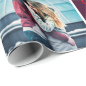 Liebe zum Mond und zum Foto Geschenkpapier (Rolleneckpunkt)