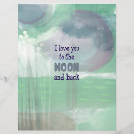 Liebe zum Mond und zurück