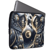 Liebe zum Mond und zurück | Astronauten Laptopschutzhülle (Vorne Rechts)